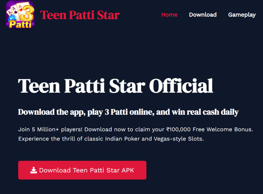 How to Download and Use the Teen Patti Star App